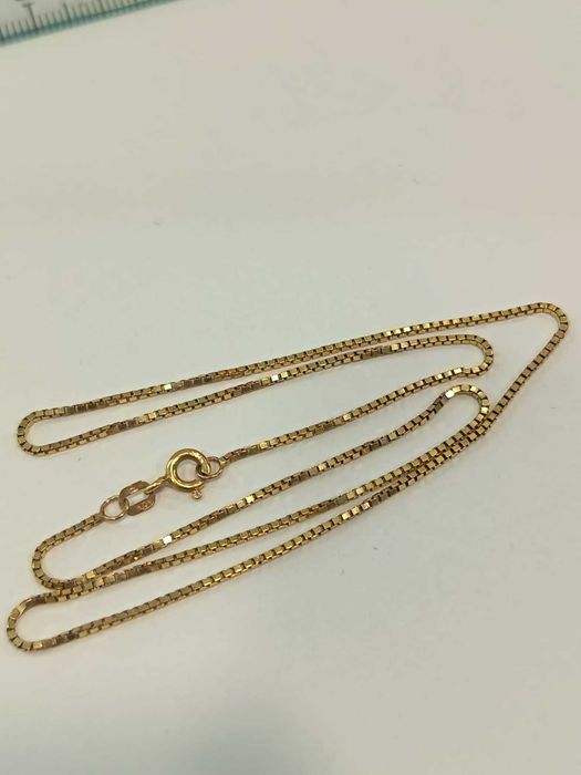 (AG41) Lant aur, 14K B4028.5.43 Certificat de garantie