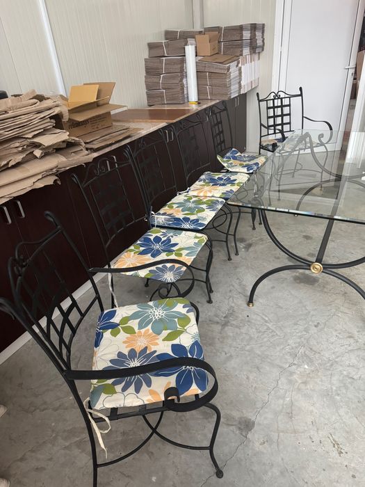 Комплект мебели от ковано желязо