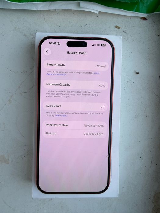 17 pro max with warranty