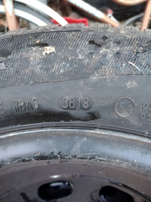 Зимни гуми с железни джанти 15 5х100