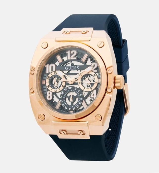 Оригинален, нов мъжки часовник Guess Chronograph  розово злато