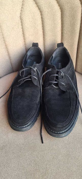 Обувь мужская из натурального нубука, размер 42
