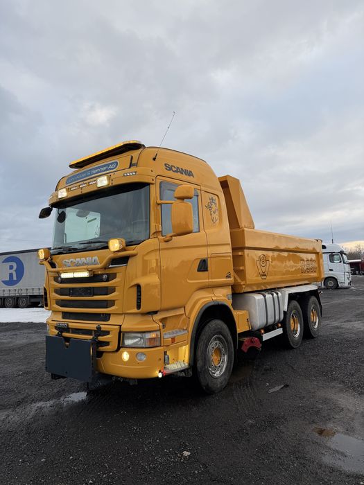 Scania R560 6x4 basculabil, dezapazire FINANTARE AVANS 0%