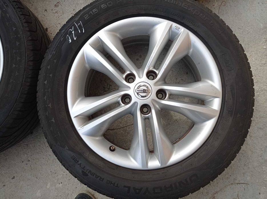 17 5x114.3 NISSAN QASHQAI+Летни гуми-Внос от Австрия