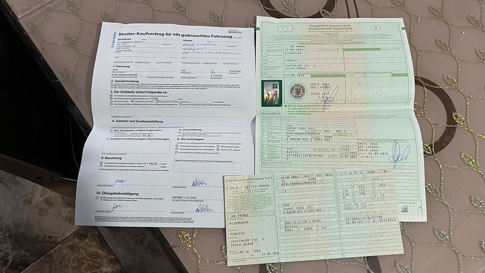 Vând Atv kymco kxr 250