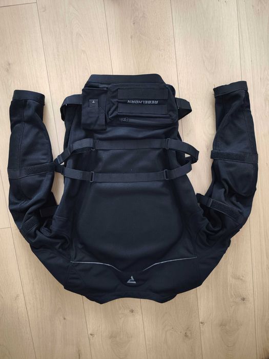 Geaca Moto Rebelhorn Brutale Marime M Neagra Mesh Air Vara Level A Rezistenta Protecții Toate Level 2