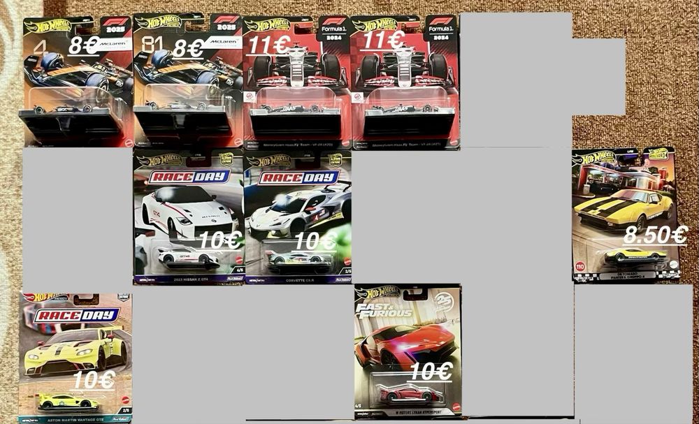Hot Wheels колилки