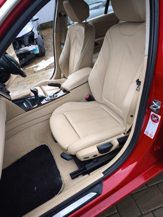 Dezmembrez BMW 320d X-drive 4x4 F31 Luxury,Navi,Xenon,Recaro crem,suspensie adaptiva,carlig -Culoare: Melbourne Red Metallic