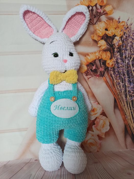 Плюшени играчки, ръчно плетиво