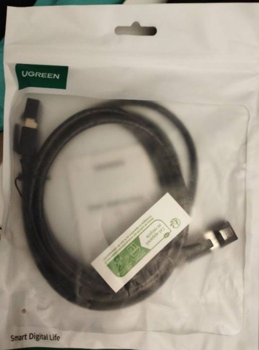 Кабель Ugreen RJ-45 - RJ-45 2 м