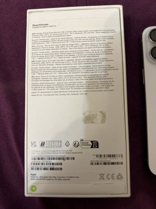 Iphone 15 pro max 1 TB
