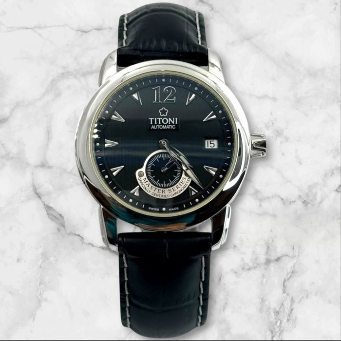 TITONI Master Series Officially Certified Chronometer 38.2мм (COSC) Мъжки часовник