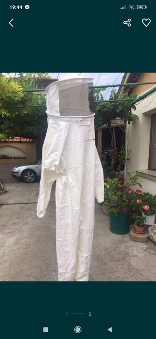 Пчеларски гащеризон-цял , от плътна материя