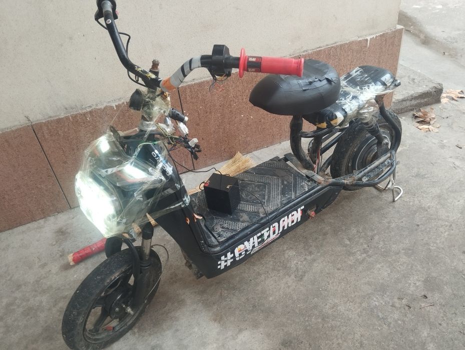 электроскутер обмен велосипед