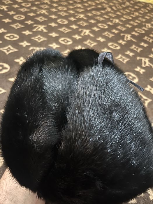 Шапка ушанка норка