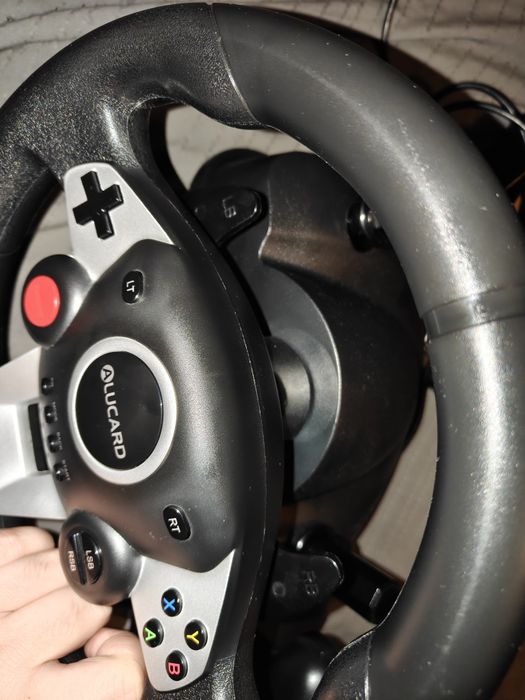 Volan cu pedale de Gaming - Alucard NS-9887