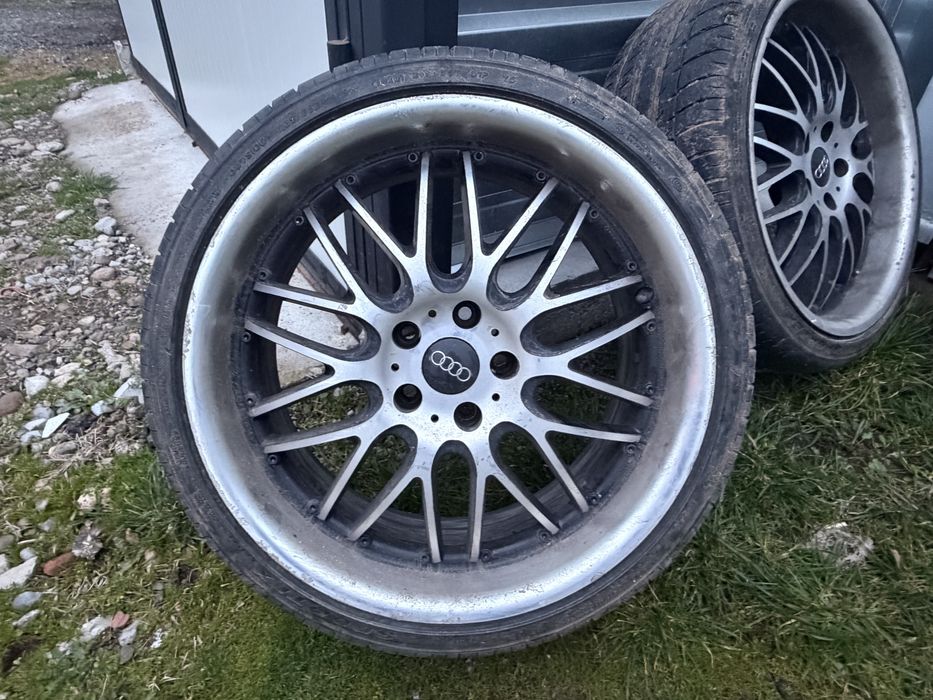 Джанти с гуми 19-ки 5x112 8.5j et35 mercedes/audi/vw