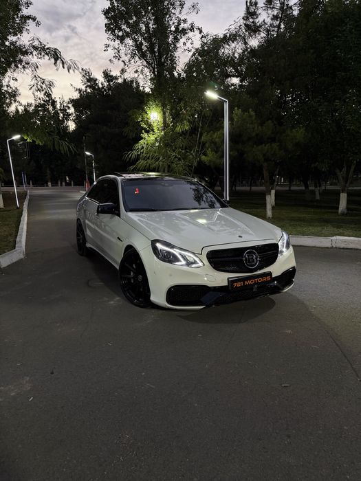 Mercedes Benz w212 E63  Mator M157 V8 6.2 525 HP Rastamojka qilingan