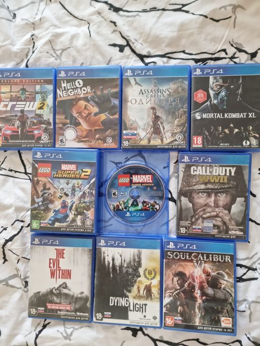 Продам игры на ps4
