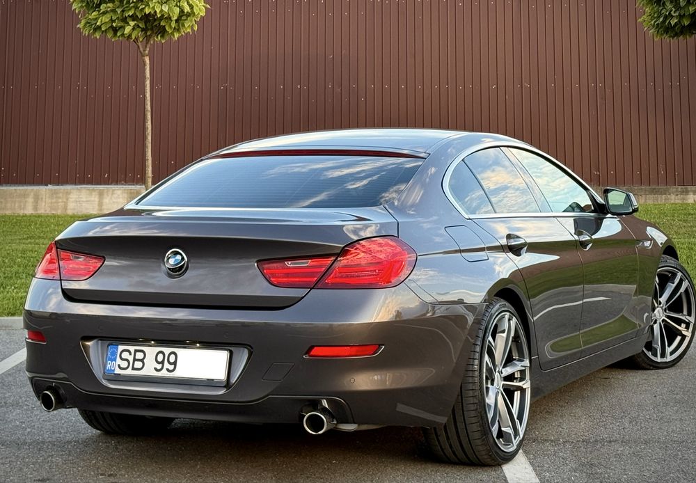 BMW 640D Gran Coupe 2013, 3.0D 313 cp, Euro 5 ,soft clouse,laser,B&O, top !