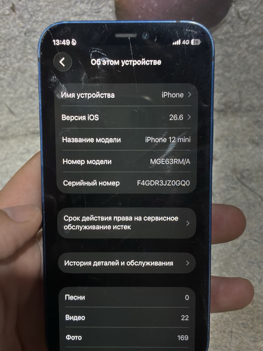 Продам айфон 12 мини