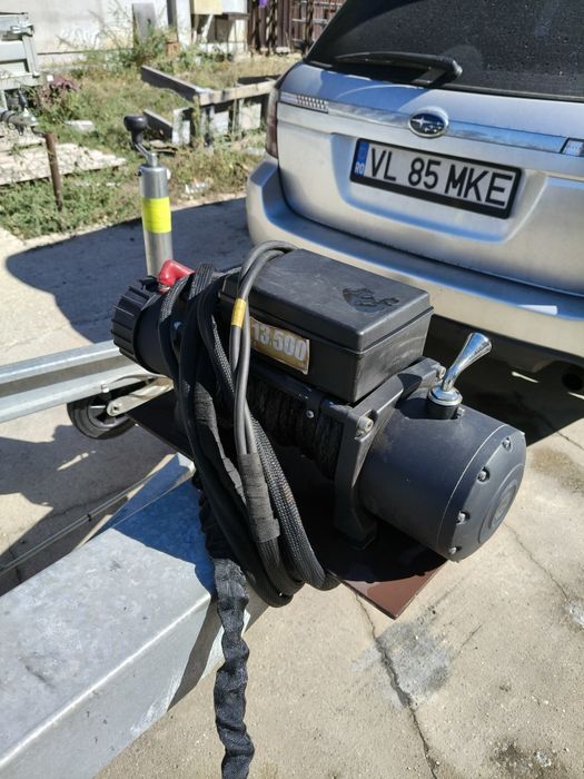 Remorca platforma auto 2026 NIEWIADOW Jupiter 4.5m MTMA 2000kg dreapta fata coborata spate CA NOUA