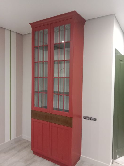 Покраска мебели и окна