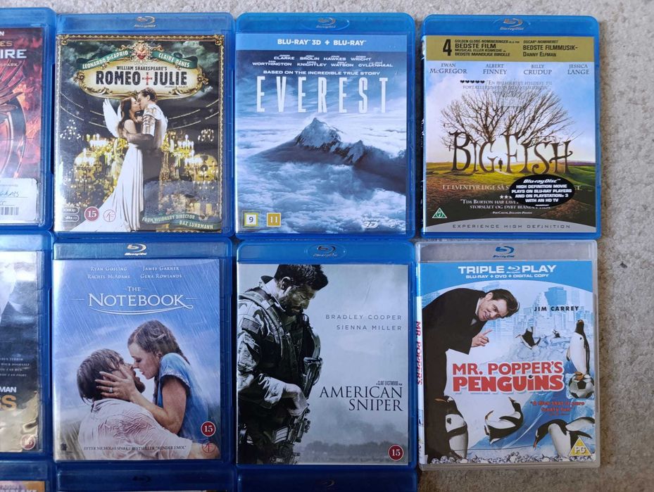 Filme noi originale Blu-ray noi,titluri fara romana