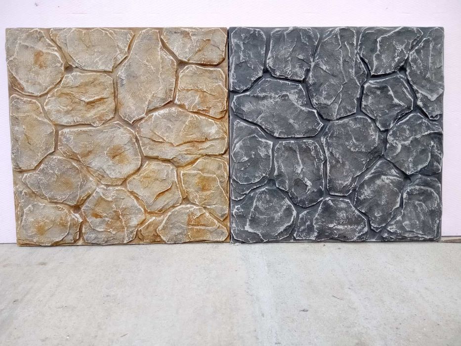 Гипсови и бетонови облицовки, имитиращи декоративен  камък.