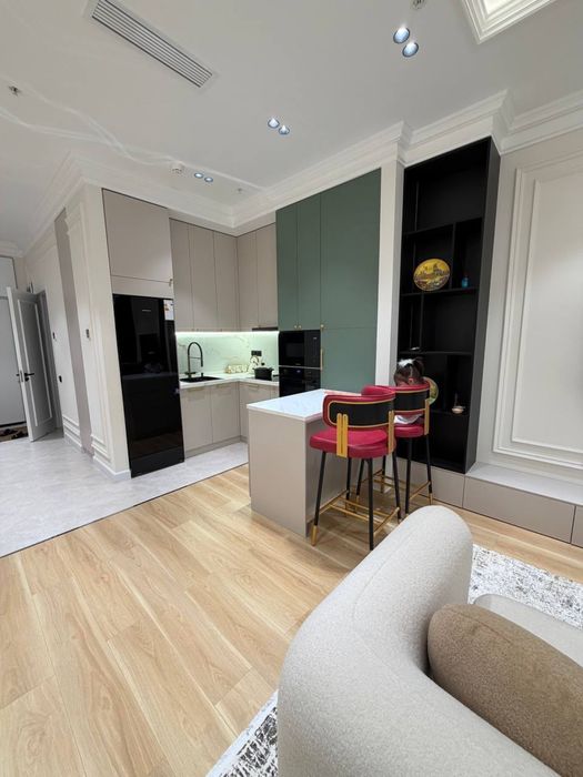 АРЕНДА  квартира ЖК Nest one 2/17/51 вид на Парк 53м2
