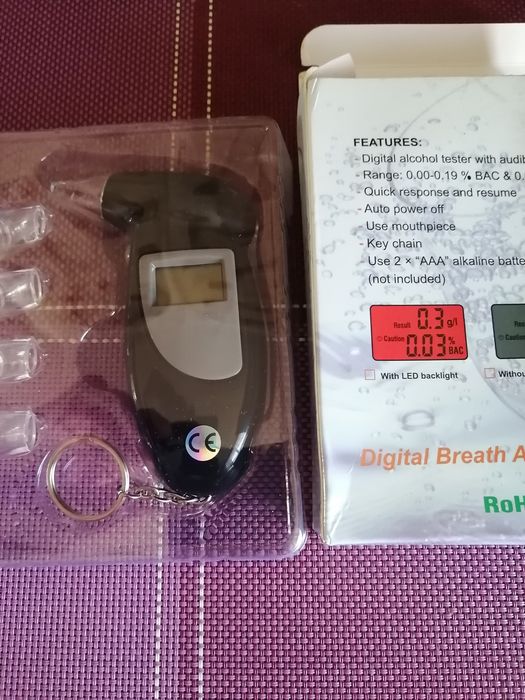 Алкотестеры новые в упаковке