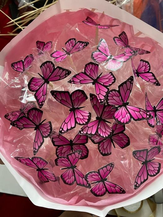 Букет из бабочек