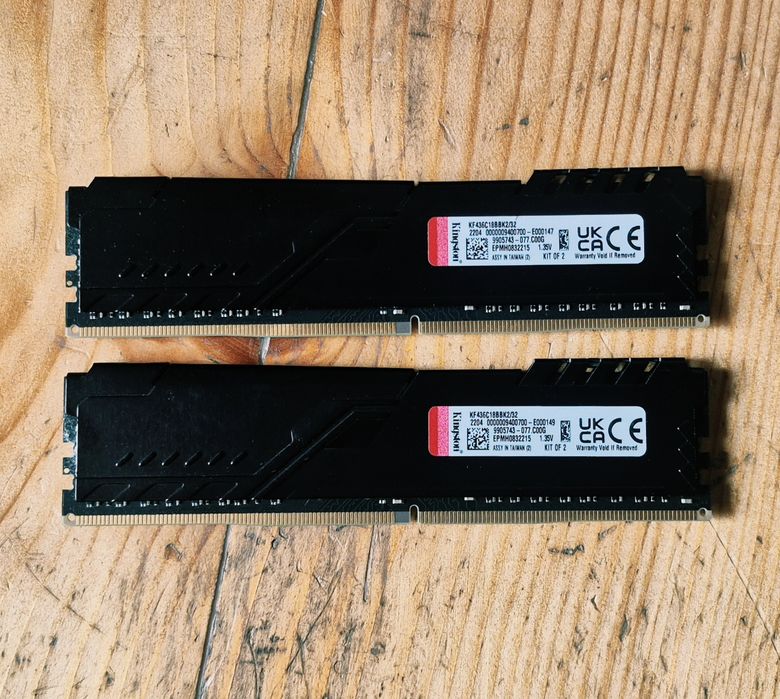 32GB RAM DDR4 3600MHz Fury Beast