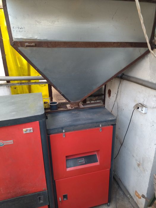 Котел на пелети 80 kw.
