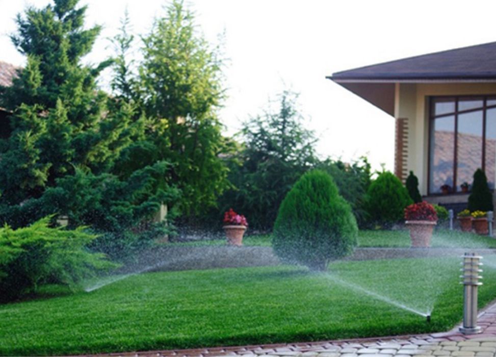 Полив ( фонтан ) установка