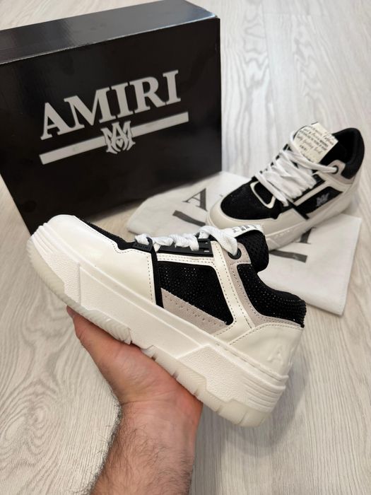 Adidasi AMIRI Laced | Amiri Negrii Cu Pietre | Adidasi Baieti Fete