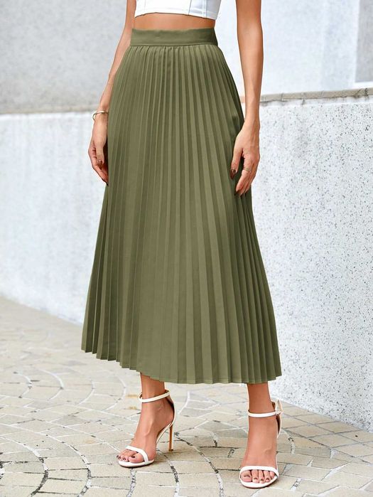 Дълга пола, Пола плисе, Червена пола, Зелена пола