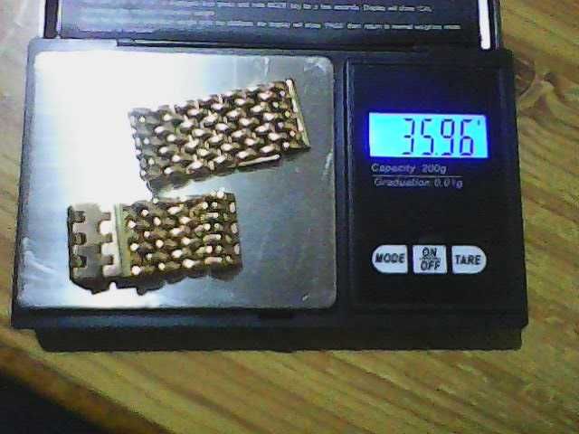Часы с Браслетом Золотые 585 пробы.