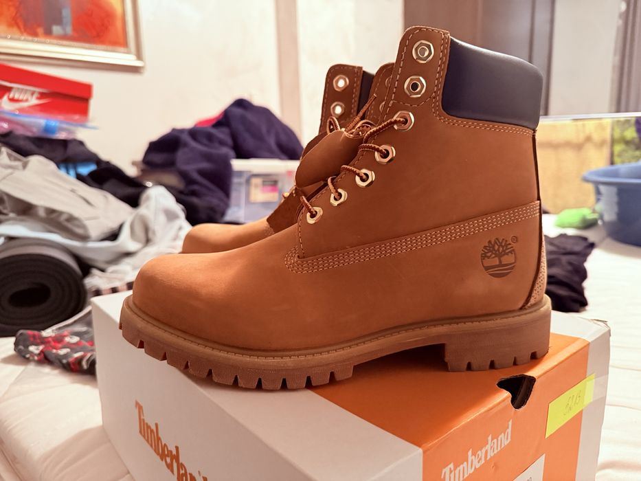 Timberland Premium 6 in Lace Waterproof Wheat 42/8.5