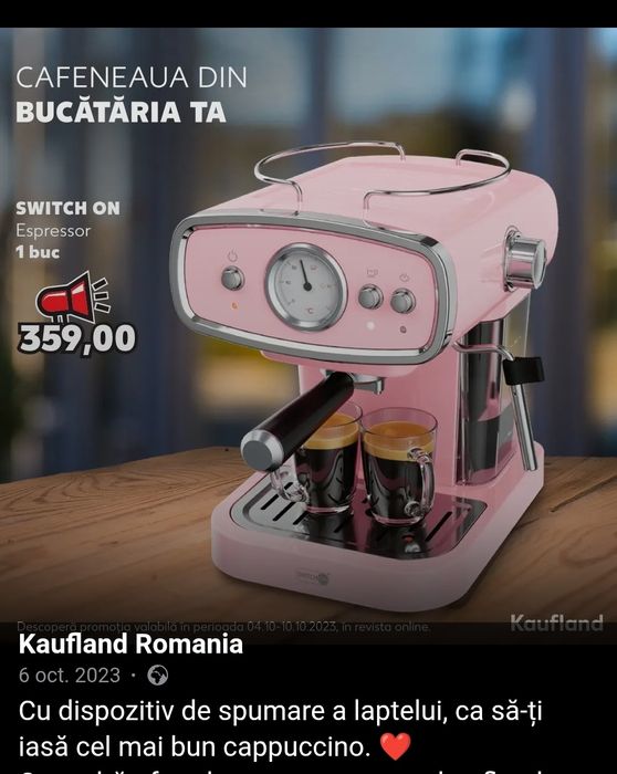 Expresor Filtru cafea nou sigilat 249 ron