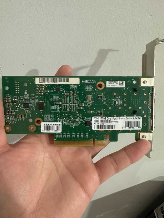 Сетевая карта Intel X520-DA2 - 2 порта SFP+ 10GBe
