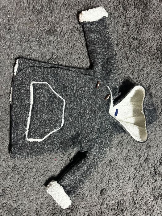 Geacă iarnă lupilu îmblănită mărimea 86/92 impecabila