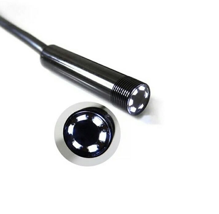 Эндоскоп камера для мотора, 5.5 мм, IP67