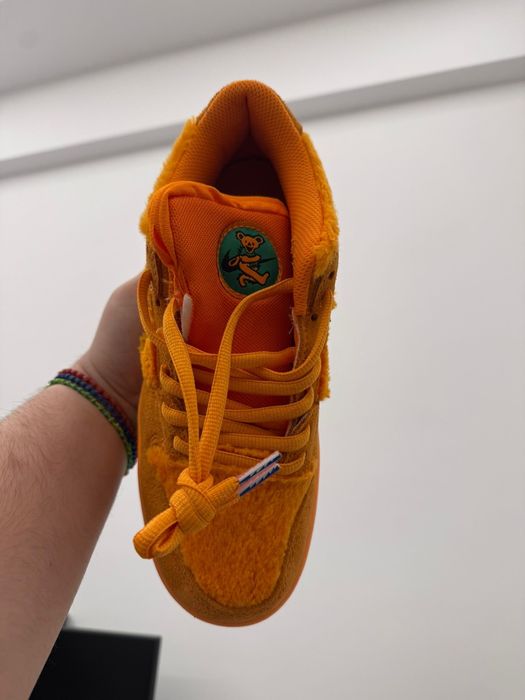 Nike SB Dunk Low x Grateful Dead Orange Dunks RARE