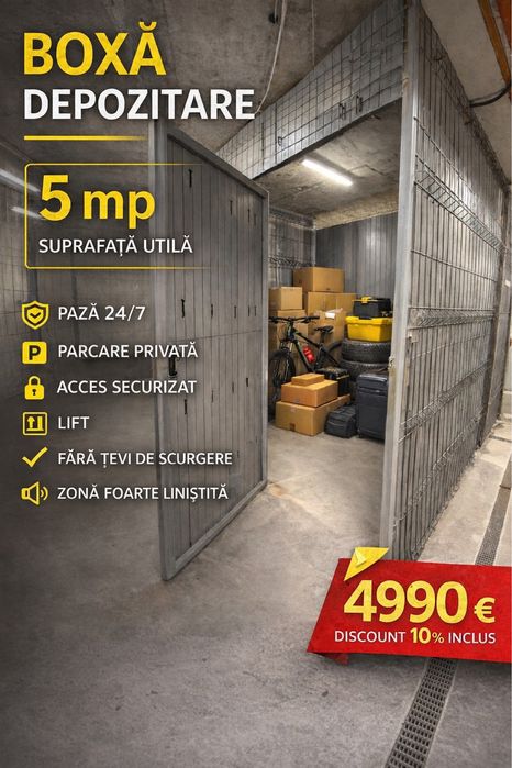 De vanzare  Boxă depozitare 5 m² – Ivory Residence Pipera