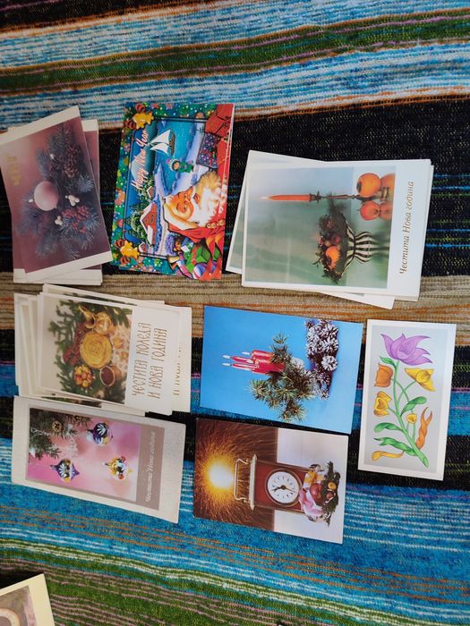 Ретро новогодишни и коледни картички