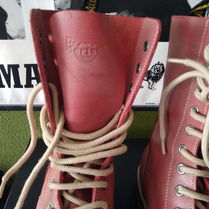 DR MARTENS B234 ROSE SIDE SWIPE високи кубинки, номер 41, UK 7