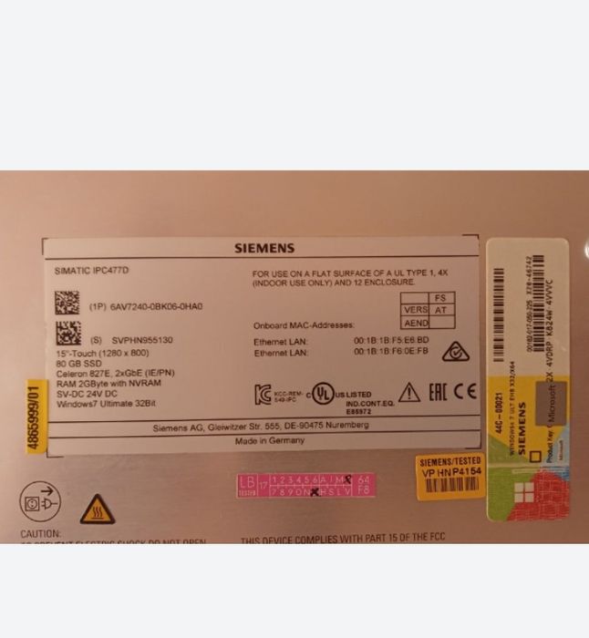 Panouri Siemens  in stare buna de functionare