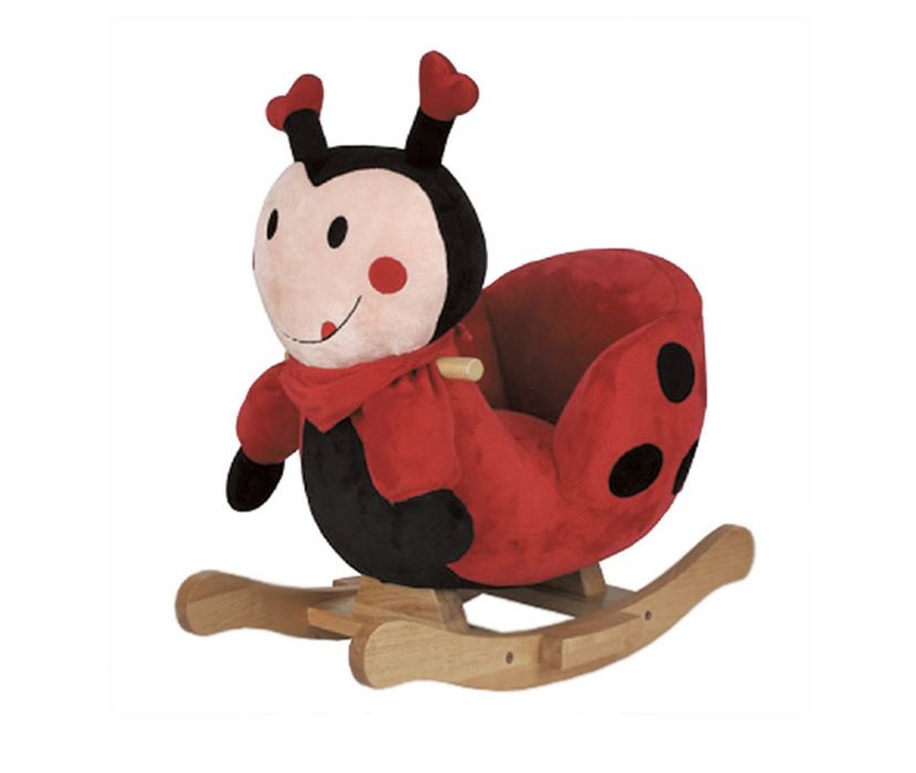 НОВА Детска плюшена люлка Калинката Мери