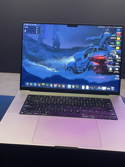 Macbook pro m1 pro 32/512 full kompket 100% 9 sikl